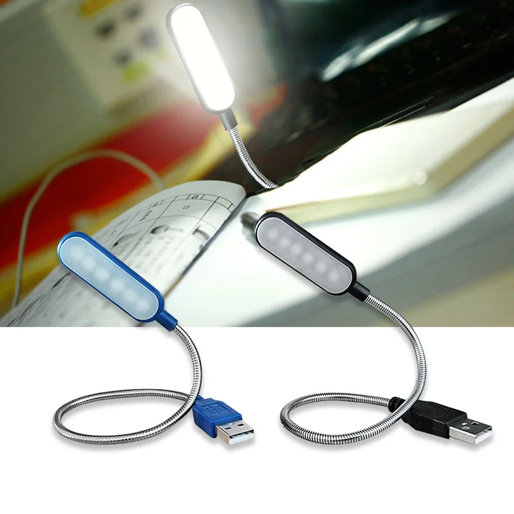 Book Light Flexible - Lámpara LED USB Mini Flexible con