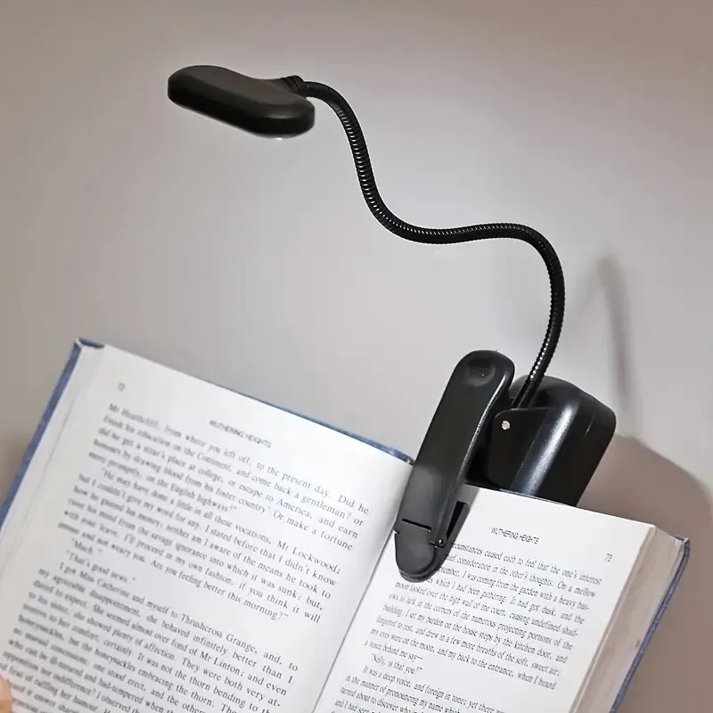 Book Light Flexible - Mini luz LED para libros con