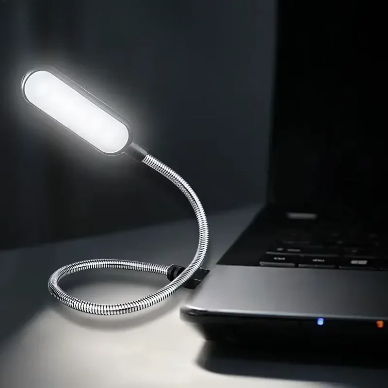Book Light Flexible - Lámpara de Lectura LED USB Portátil
