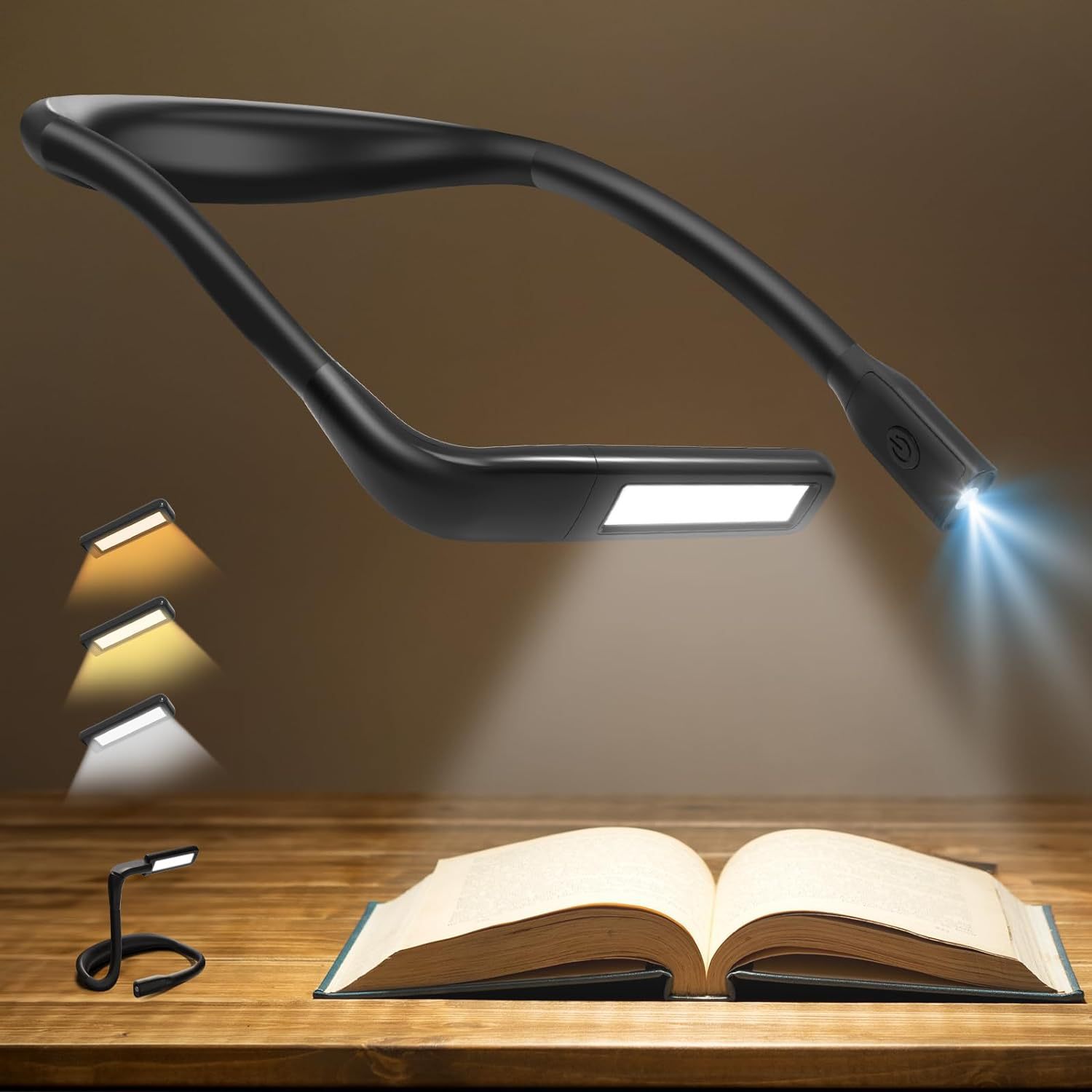 Book Light Flexible - Luces LED de lectura para el