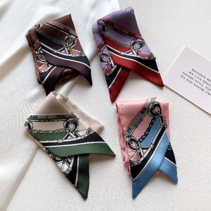 Travel Hair Accessories - Recién llegado, bufanda larga de seda