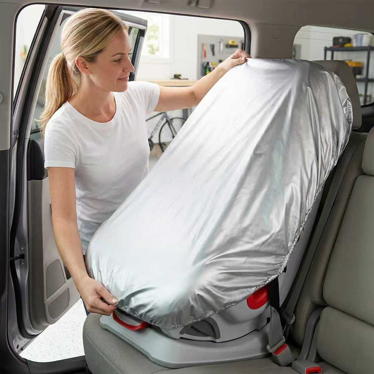 Travel Accessories For 1 Year Old - 1 unidad de cubierta plateada para