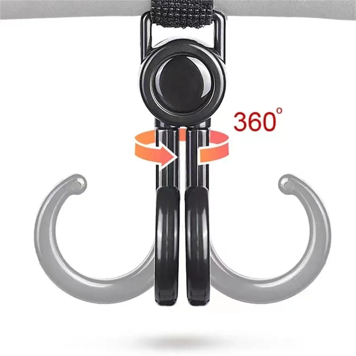 Ganchos dobles giratorios para - Travel Accessories For 1 Year Old reseña y precio