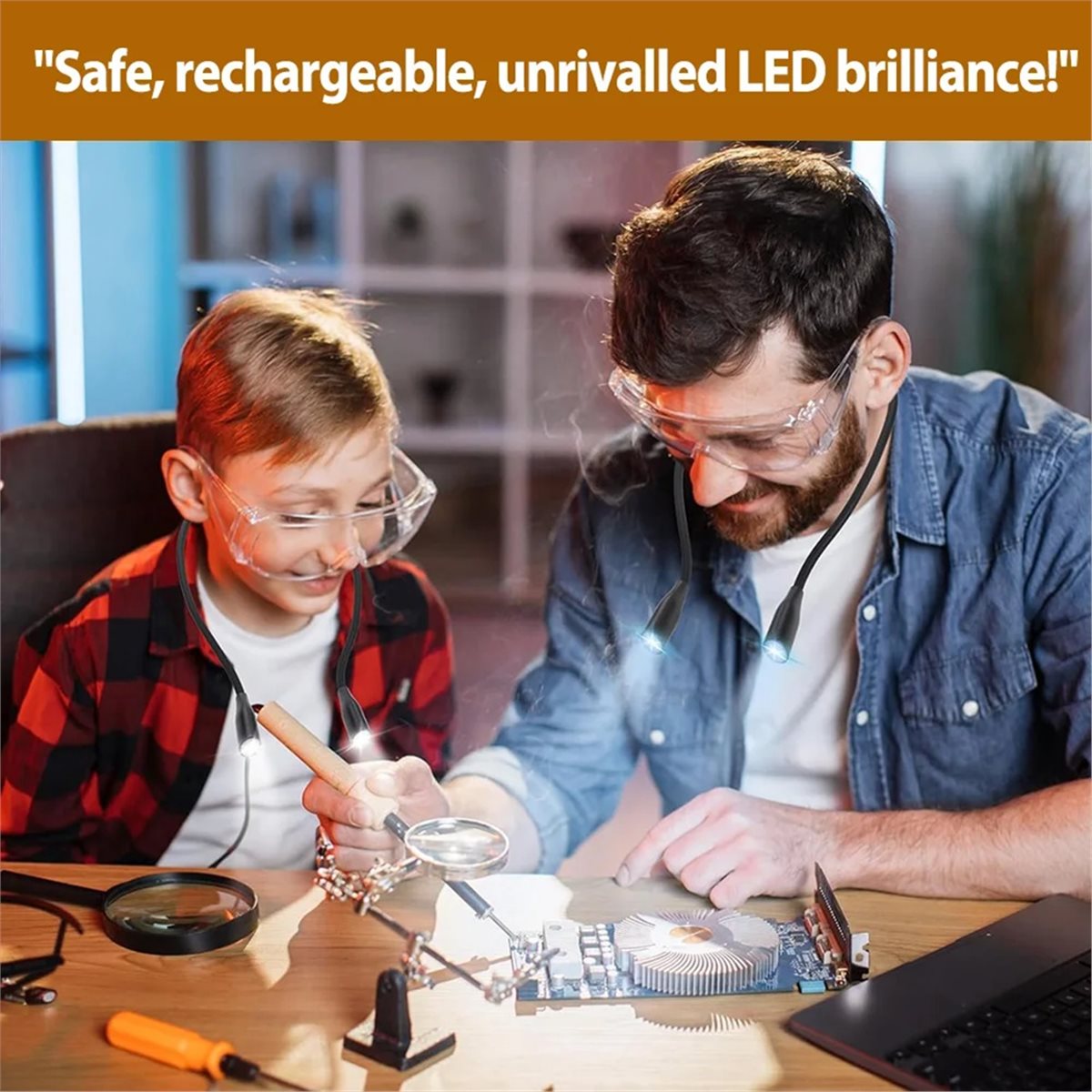 Lámpara de Lectura LED DT283 S - Book Light Flexible reseña y precio
