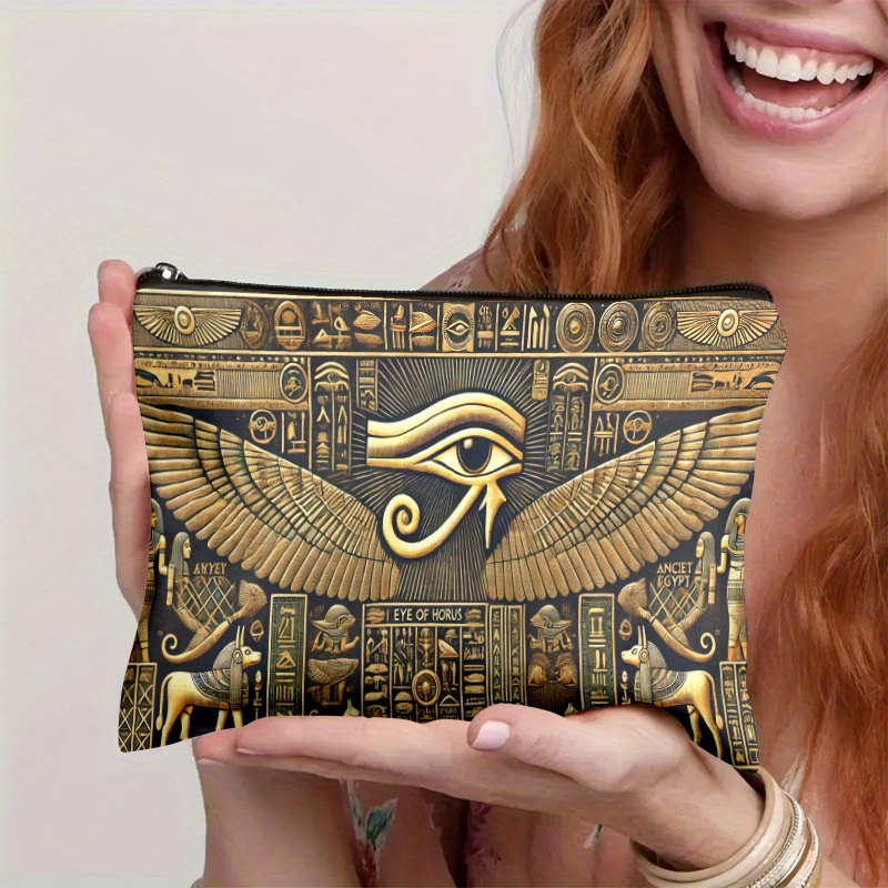 Bolsa de cosméticos Ojo de Hor - Travel Accessories Egypt reseña y precio