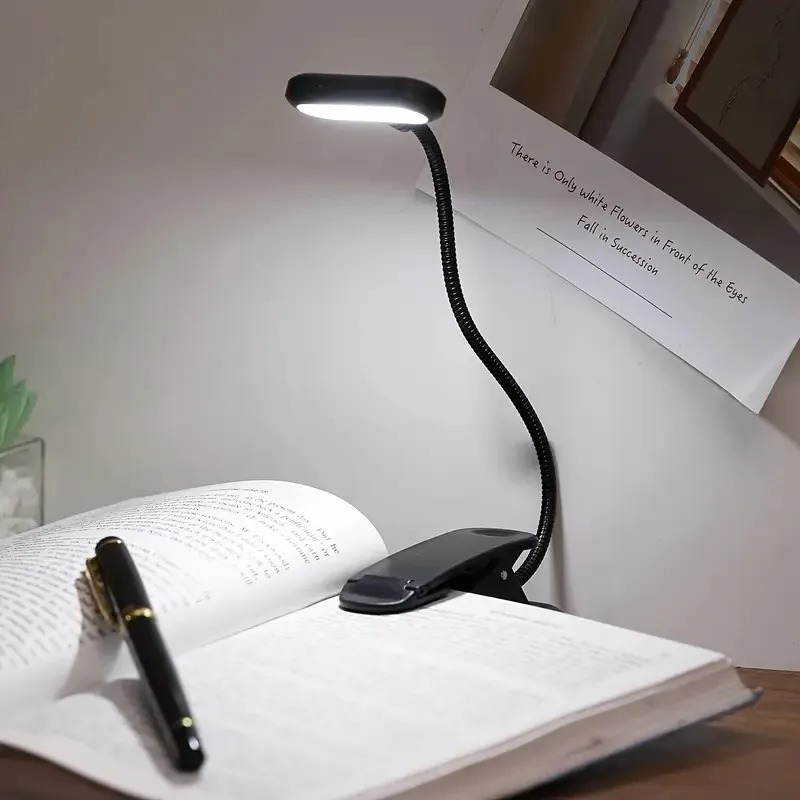 Mini luz LED para libros con c - Book Light Flexible reseña y precio