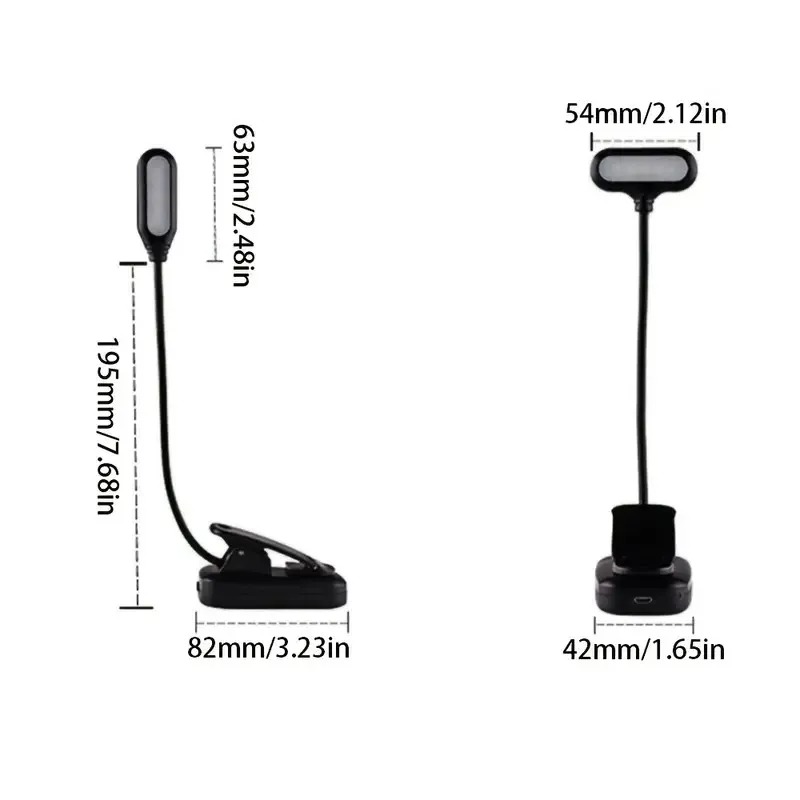 Mini luz LED para libros con c - Book Light Flexible reseña y precio