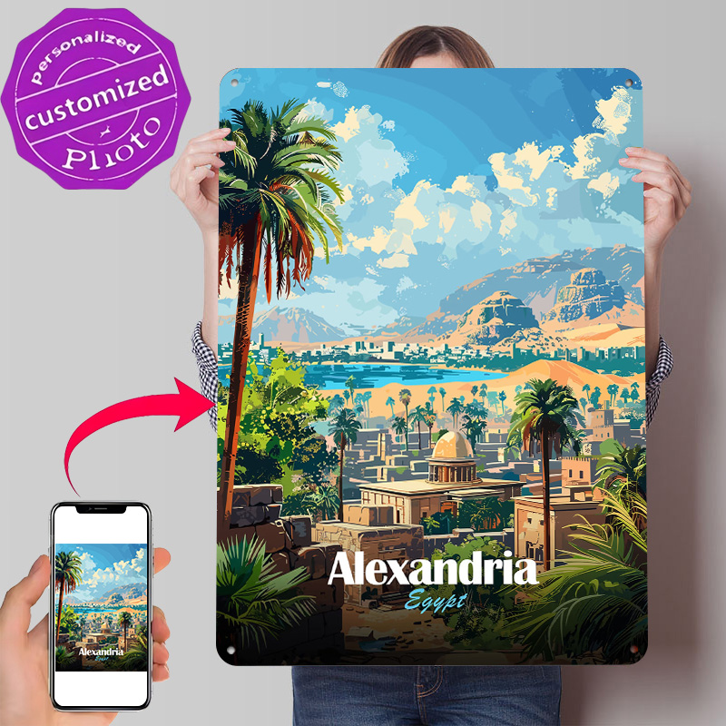 Póster de Viaje de Alejandría, - Travel Accessories Egypt reseña y precio