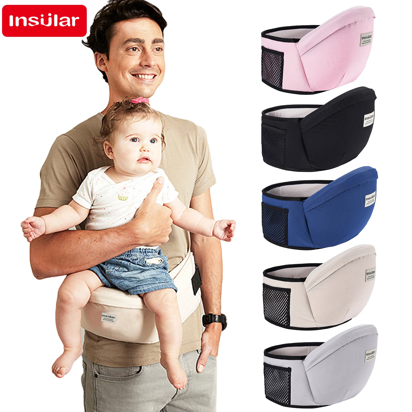 Portabebés grueso para bebé, t - Travel Accessories Hip Belt reseña y precio