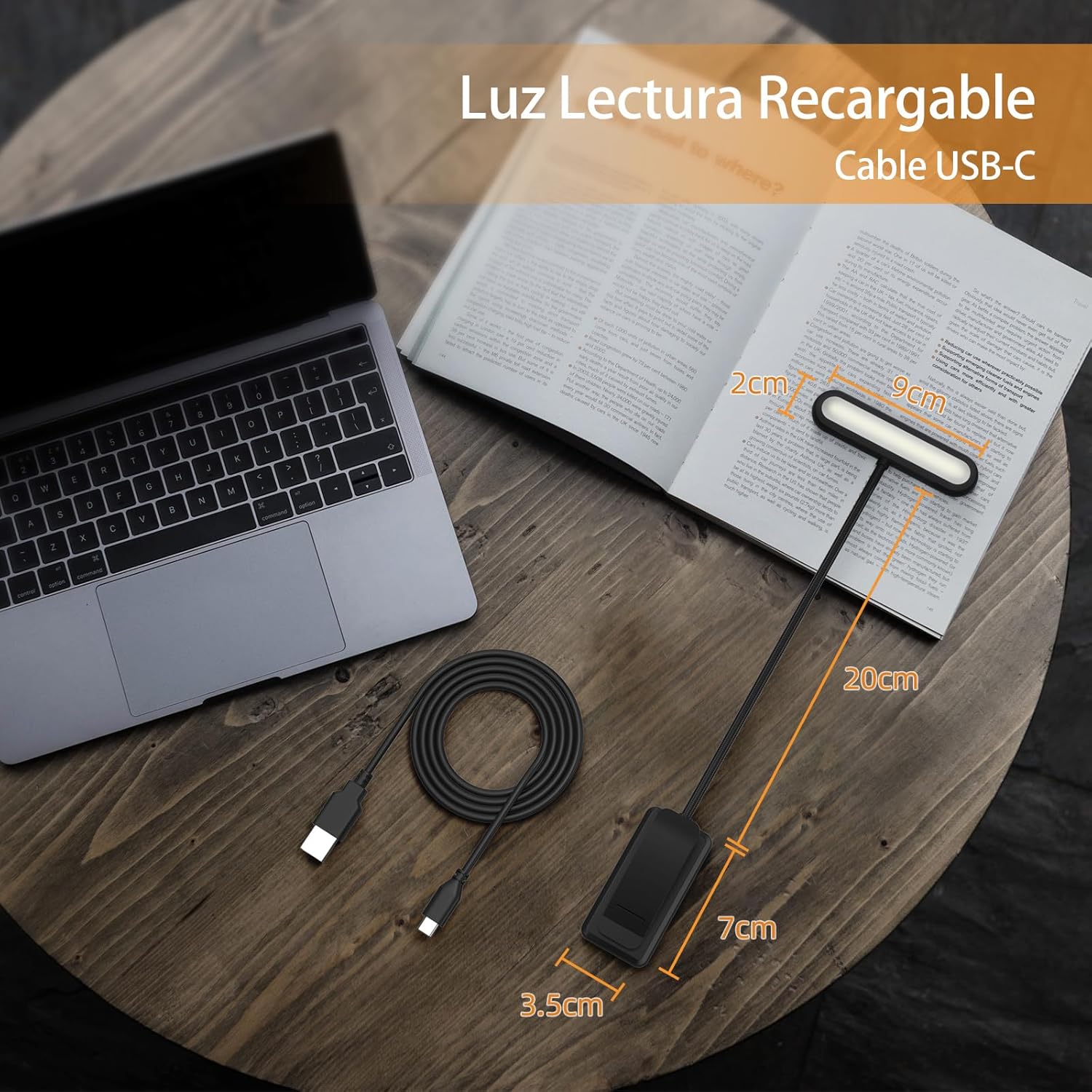 Luz LED de lectura para libros - Book Light Flexible reseña y precio