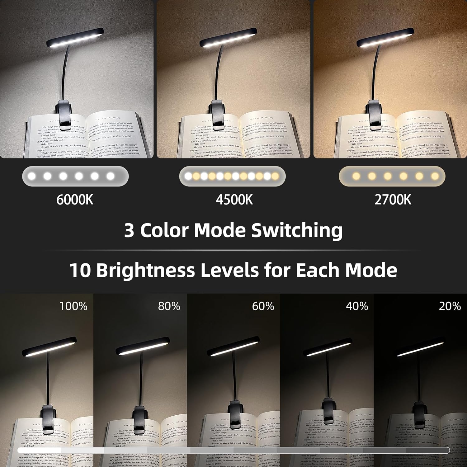 Luz LED de lectura para libros - Book Light Flexible reseña y precio