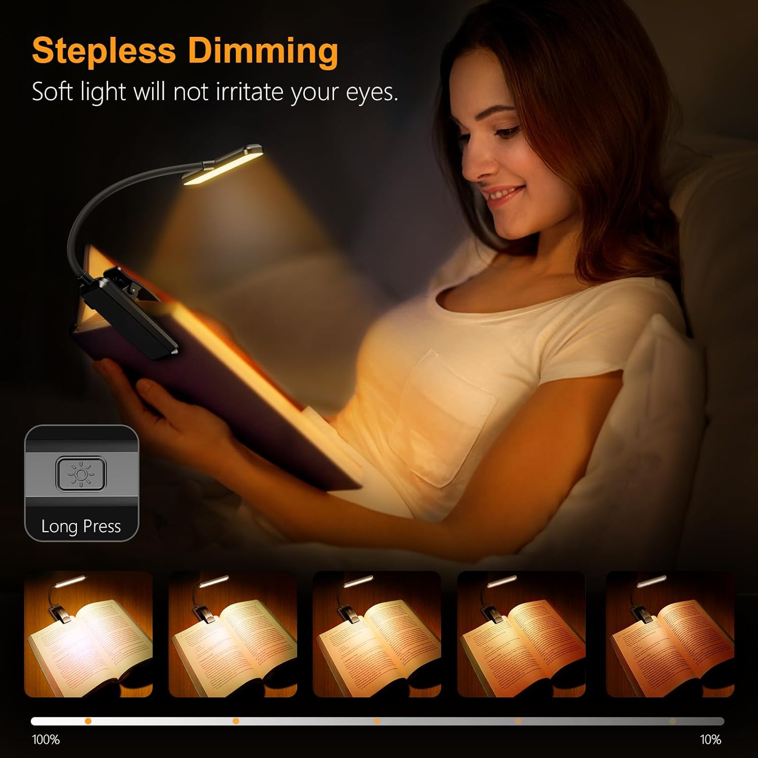 Luz LED de lectura para libros - Book Light Flexible reseña y precio