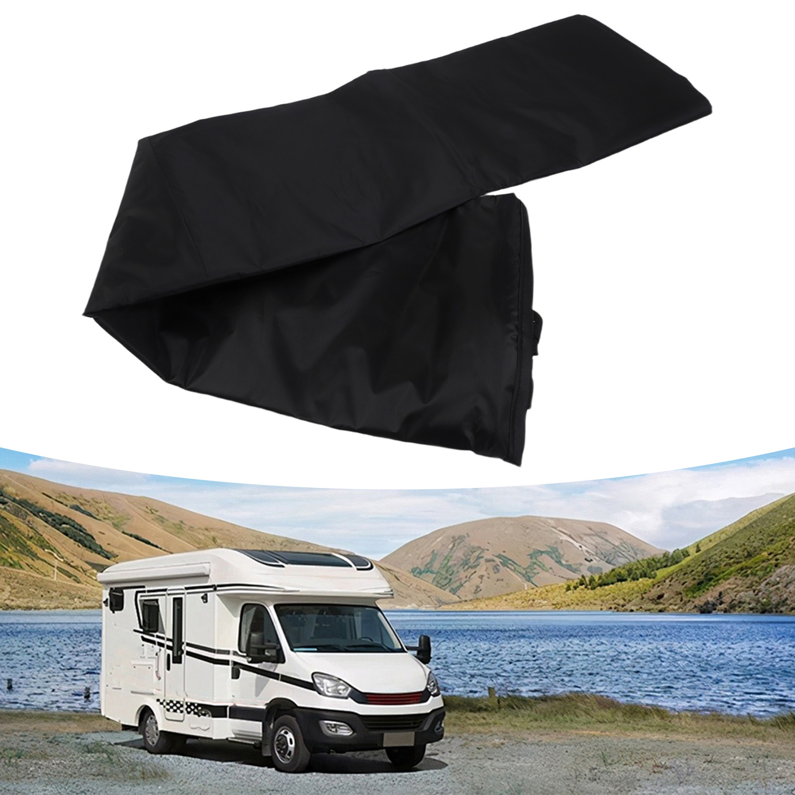 Cortina de puerta trasera negr - Travel Van Accessories reseña y precio