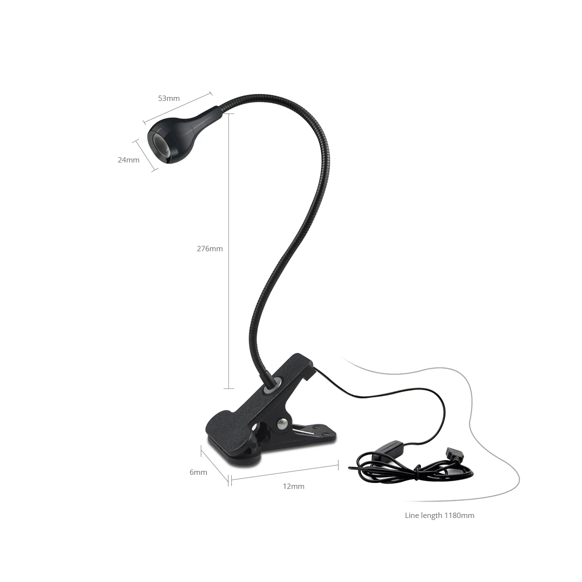 Luz LED con clip de 1-10 pieza - Book Light Flexible reseña y precio