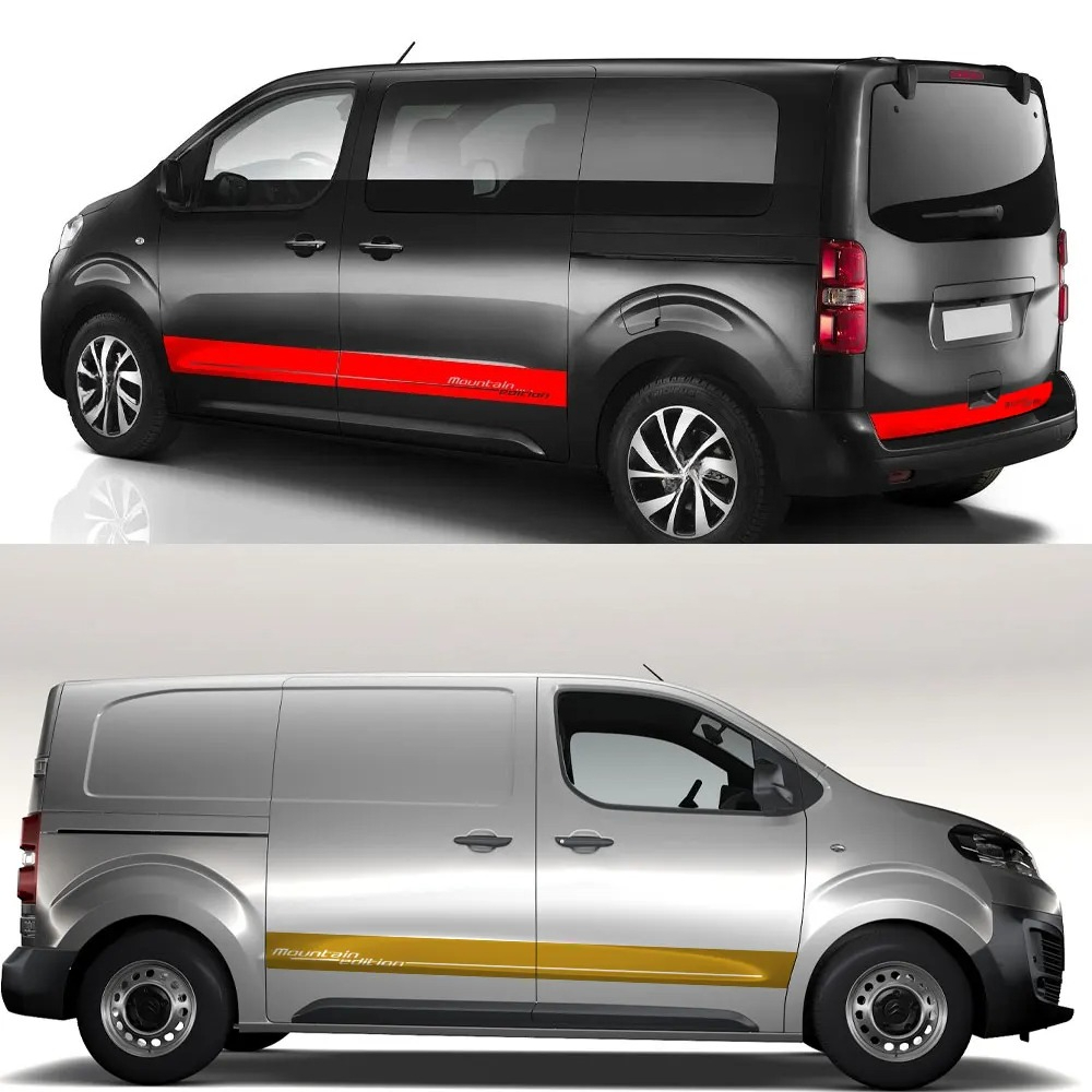 Pegatinas laterales para puert - Travel Van Accessories reseña y precio