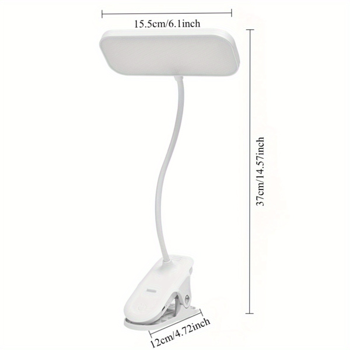360 °   Lámpara de mesa de est - Book Light Flexible reseña y precio
