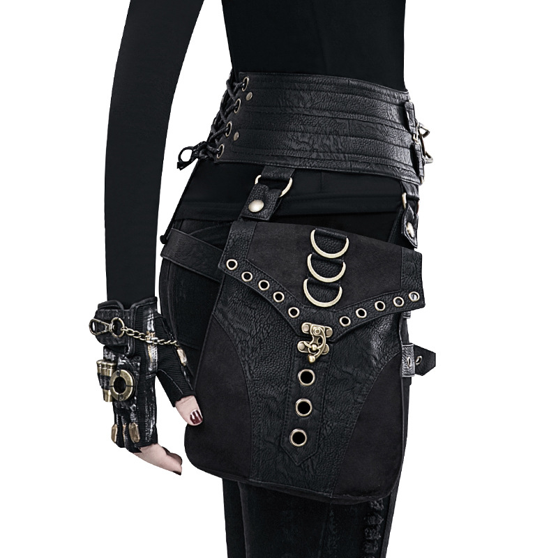 Riñonera Steampunk Hecha a Man - Travel Accessories Hip Belt reseña y precio
