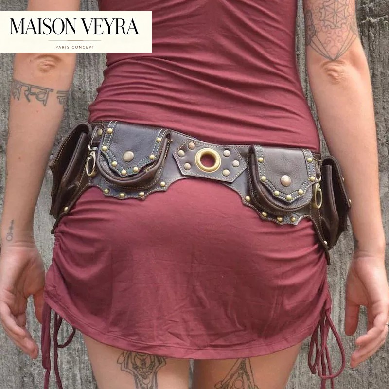 1 ud. Riñonera de cuero mediev - Travel Accessories Hip Belt reseña y precio