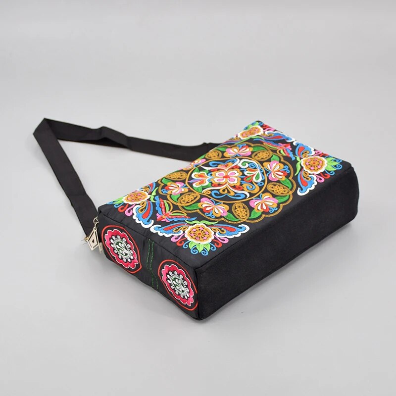 Bolso cruzado de nailon con fl - Travel Accessories Luxury reseña y precio
