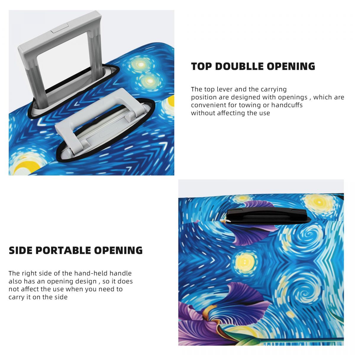 Funda para maleta con diseño d - Travel Van Accessories reseña y precio