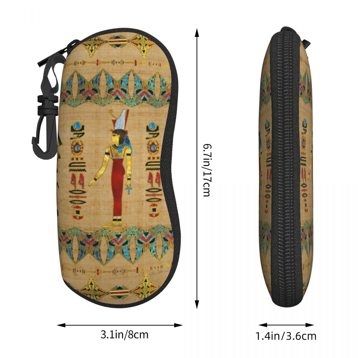 Estuche para gafas personaliza - Travel Accessories Egypt reseña y precio