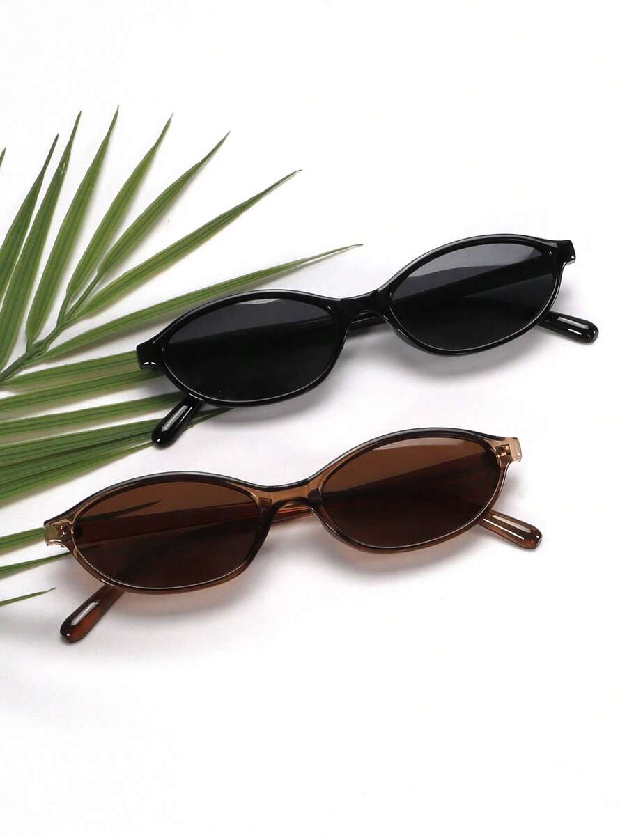 1 par de gafas ovaladas con mo - Travel Accessories For Women reseña y precio