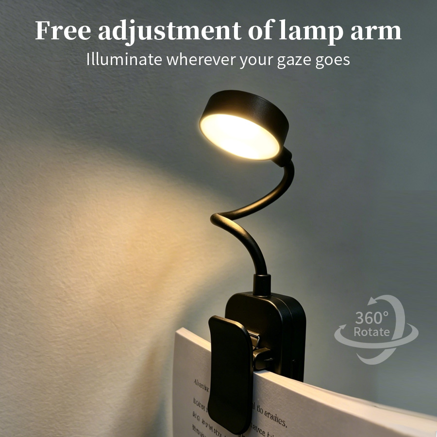 Lámpara LED de escritorio reca - Book Light Flexible reseña y precio