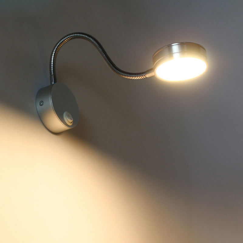 Lámpara de Lectura de Pared co - Book Light Flexible reseña y precio