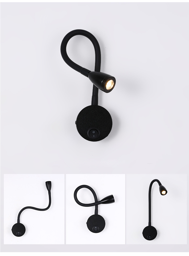 Lámpara de Lectura de Pared co - Book Light Flexible reseña y precio