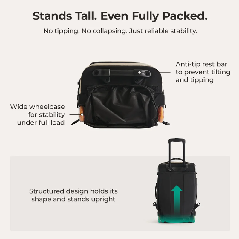 BAGSMART Mochila de viaje con  - Luggage Cover Protector reseña y precio