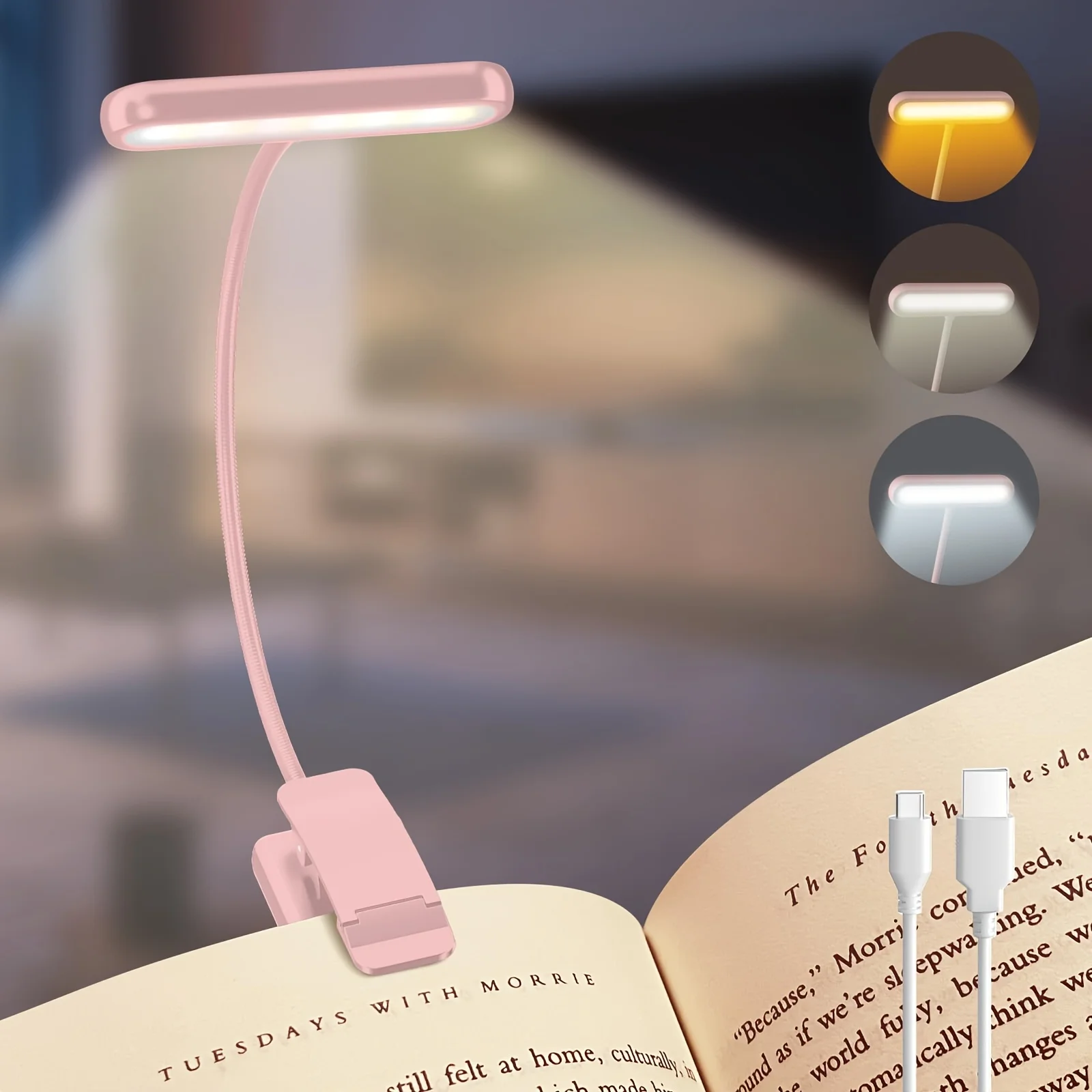 Lámpara de lectura nocturna po - Book Light Flexible reseña y precio