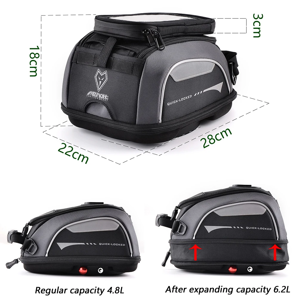 Bolsa de tanque para BMW R Nin - Luggage Cover Protector reseña y precio